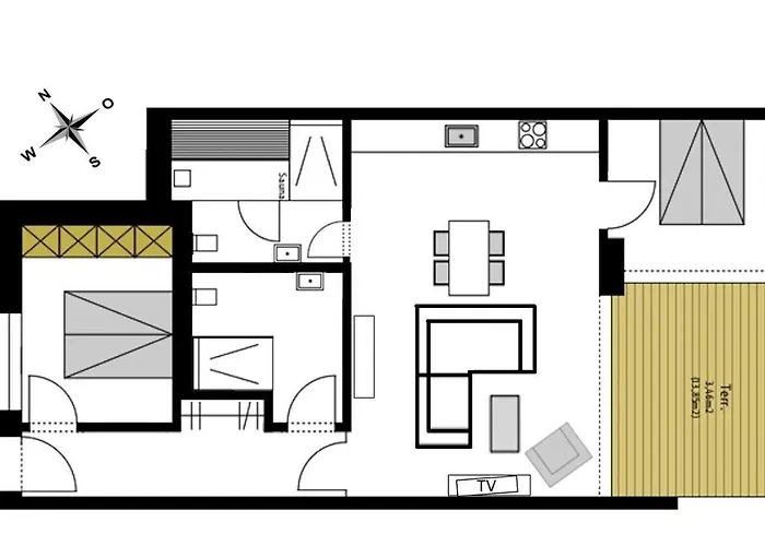 Park-apartment Scharmuetzelsee 7 ヴェンディッシュ・リーツ